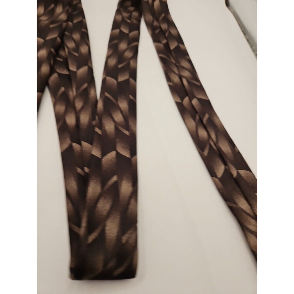 Puritan Mens Neck Tie Stain Resistant Necktie Black Good Condition Dress Work - Picture 3 of 6
